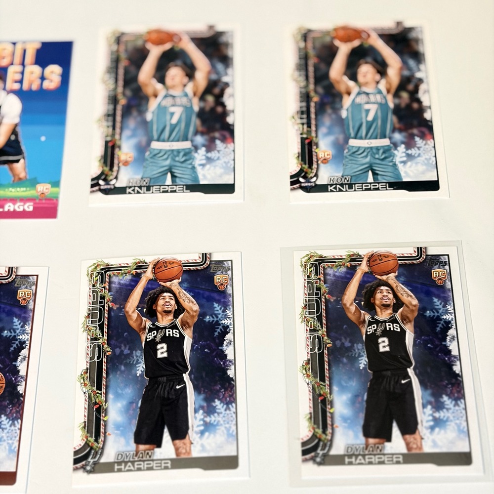 25-26 Lot Cooper Flagg Silver 8-Bit Ballers Dylan Harper Kon Knueppel Edgecombe - Picture 8 of 8